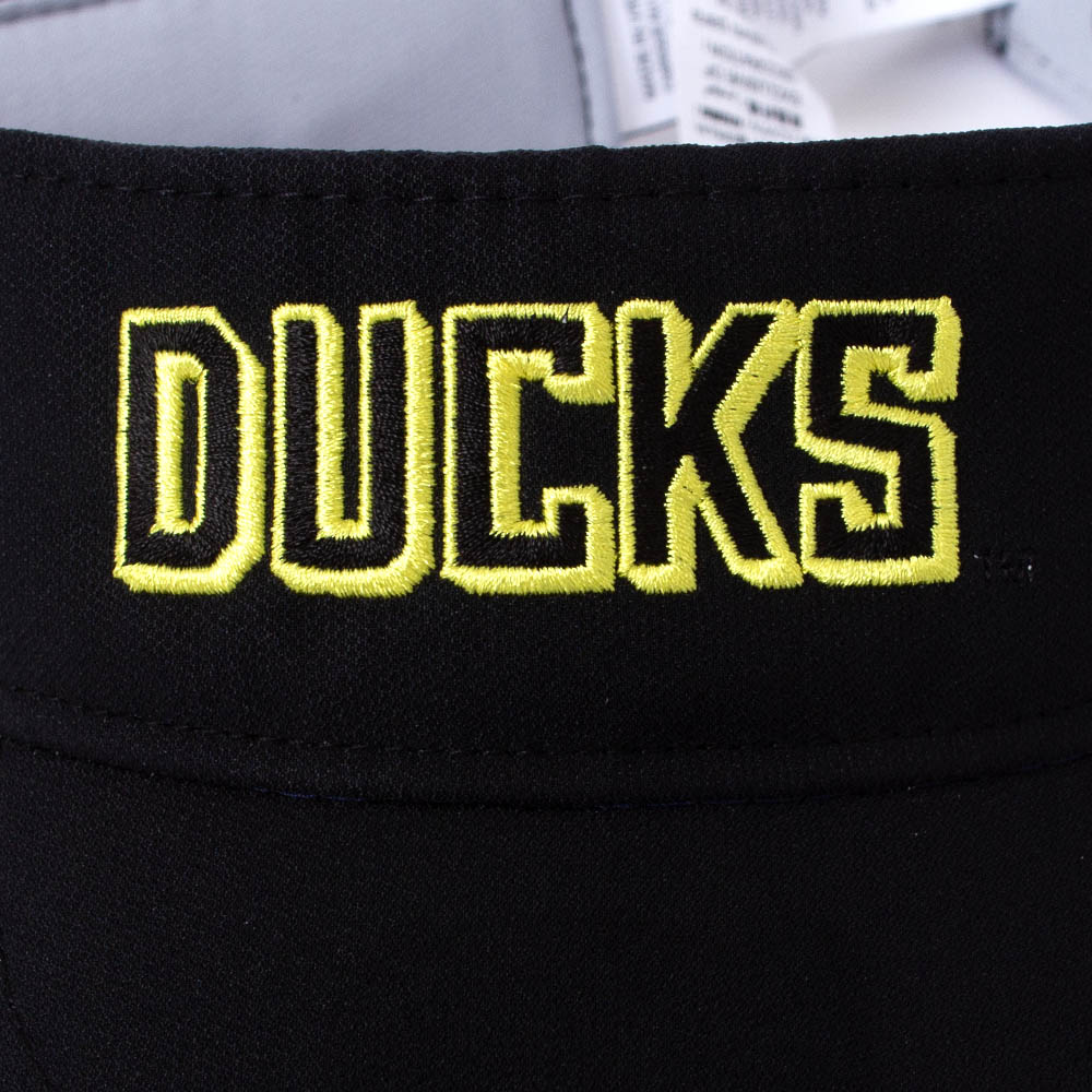 Classic Oregon O, Nike, Black, Visor, Performance/Dri-FIT, Accessories, Unisex, Sideline, Tonal, Ace, Practice, 882716